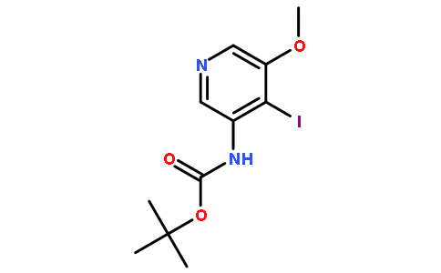 tert-Butyl 4-iodo-5-methoxypyridin-3-ylcarbamate