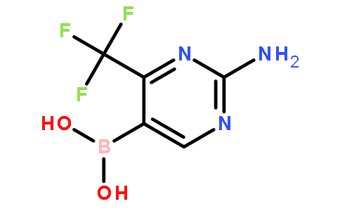 (2-Amino-4-(trifluoromethyl)pyrimidin-5-yl)boronic acid