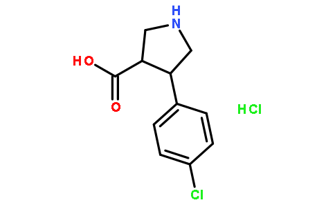 (3S,4R)-4-(4-氯苯基)吡咯烷-3-羧酸