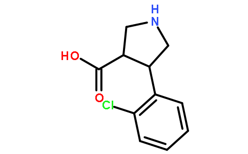 (3S,4R)-4-(2-氯苯基)吡咯烷-3-羧酸