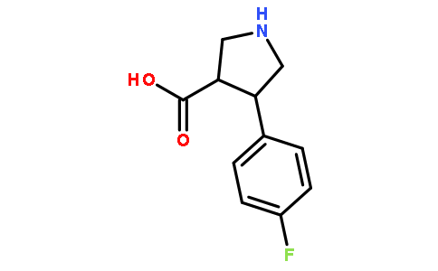 (3S,4R)-4-(4-氟苯基)吡咯烷-3-羧酸