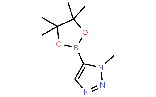 1H-1,2,3-Triazole,1-methyl-5-(4,4,5,5-tetramethyl-1,3,2-dioxaborolan-2-yl)-