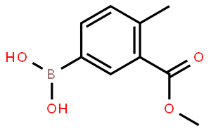 Benzoic acid, 5-borono-2-methyl-, 1-methyl ester