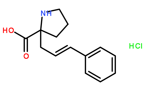 (R)-alpha-(3-phenylallyl)-proline-HCl