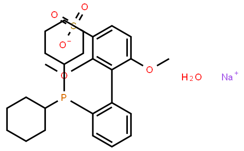 2′-二环己基膦基-2,6-二甲氧基-1,1′-联苯基-3-磺酸钠 水合物