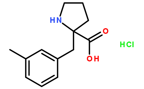 (S)-alpha-(3-methylbenzyl)-proline-HCl