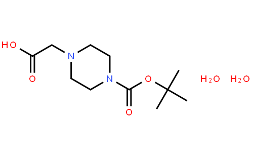 2-(4-(tert-Butoxycarbonyl)piperazin-1-yl)acetic acid dihydrate