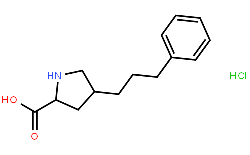 (2S,4R)-4-(3-phenylpropyl)pyrrolidine-2-carboxylic acid hydrochloride
