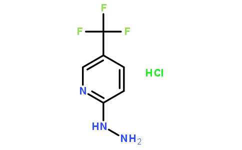 2-hydrazino-5-(trifluoromethyl)pyridine hydrochloride