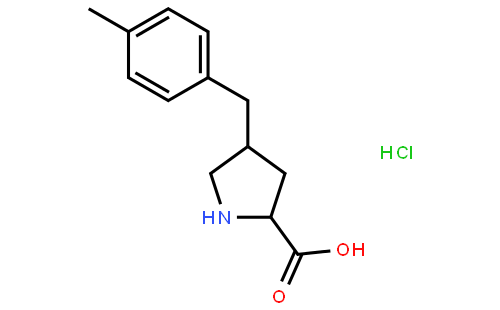 (2S,4R)-4-(4-methylbenzyl)pyrrolidine-2-carboxylic acid hydrochloride