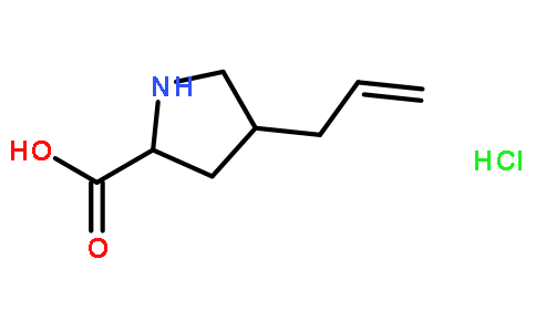 (2S,4R)-4-allylpyrrolidine-2-carboxylic acid hydrochloride