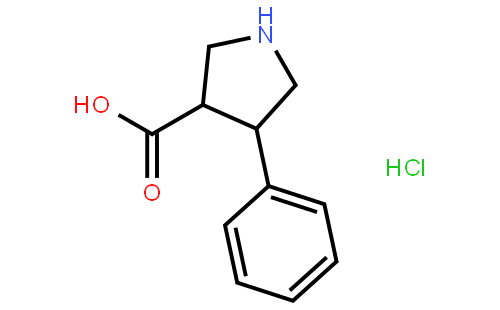 (3S,4R)-4-Phenylpyrrolidine-3-carboxylic acid hydrochloride