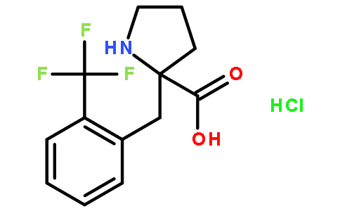 (R)-alpha-(2-trifluoromethylbenzyl)-proline-HCl