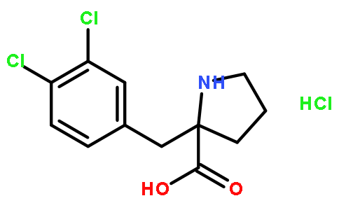 (R)-alpha-(3,4-dichlorobenzyl)-proline-HCl