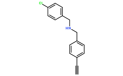 N-(4-Chlorobenzyl)-1-(4-ethynylphenyl)methanamine