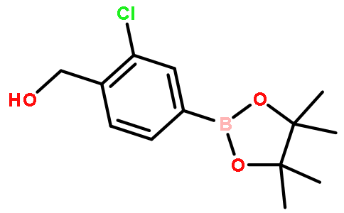 3-Chloro-4-(hydroxymethyl)phenylboronic acid pinacol ester
