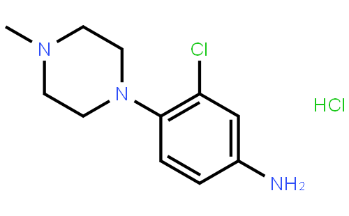 3-Chloro-4-(4-methylpiperazin-1-yl)aniline hydrochloride