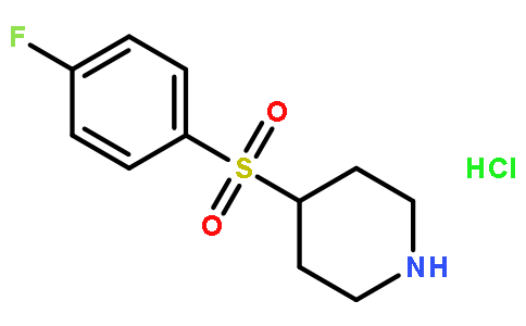 4-((4-Fluorophenyl)sulfonyl)piperidine hydrochloride