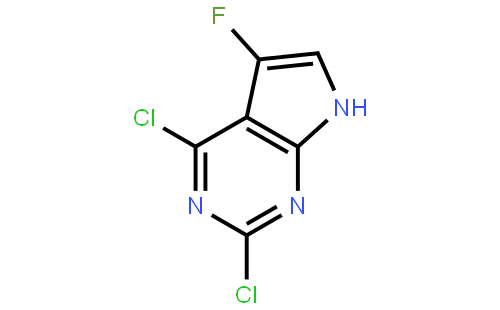 2,4-Dichloro-5-fluoro-7H-pyrrolo[2,3-d]pyrimidine