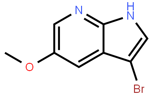 3-Bromo-5-methoxy-1H-pyrrolo[2,3-b]pyridine