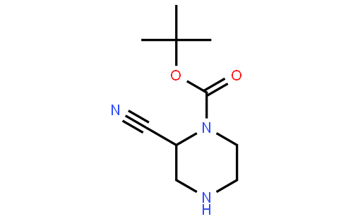 tert-Butyl2-cyanopiperazine-1-carboxylate