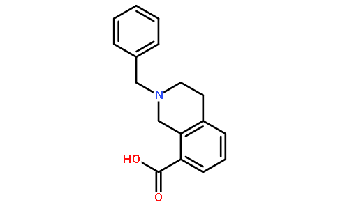 2-benzyl-1,2,3,4-tetrahydroisoquinoline-8-carboxylic acid