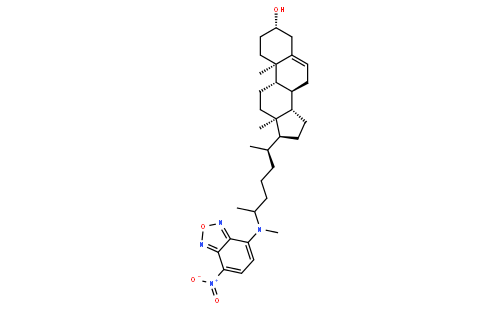 25-[N-[(7-nitro-2-1,3-benzoxadiazol-4-yl)methyl]amino]-27-norcholesterol
