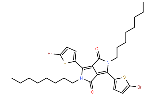 3,6-双(5-溴-2-噻吩基)-2,5-二氢-2,5-二辛基吡咯并[3,4-C]吡咯-1,4-二酮