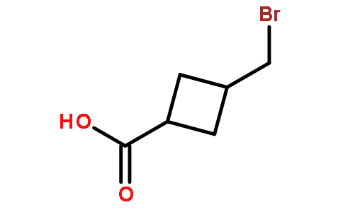 3-(Bromomethyl)cyclobutanecarboxylic acid