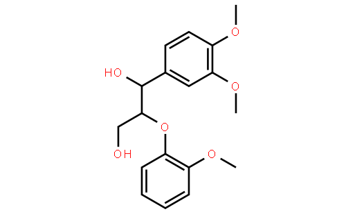 1-(3,4-Dimethoxyphenyl)-2-(2-methoxyphenoxy)propane-1,3-diol