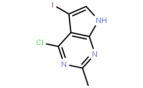 4 - 氯-5 - 碘-2 - 甲基-7H-吡咯并[2,3-d]嘧啶