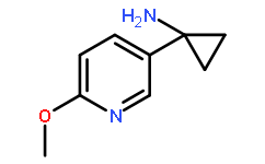 1-(6-甲氧基吡啶-3-基)环丙胺