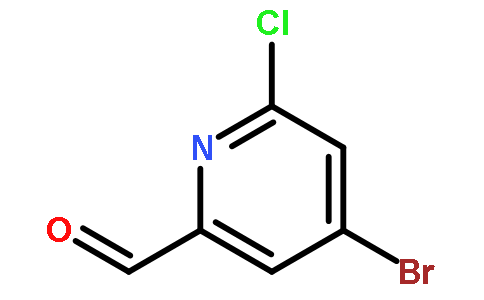 4-溴-6-氯-2-吡啶甲醛