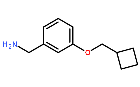(3-(Cyclobutylmethoxy)phenyl)methanamine
