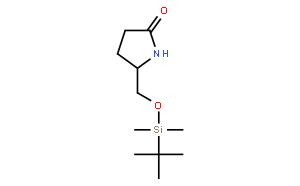 (2S)-2-[[[(1,1-Dimethylethyl)dimethylsilyl]oxy]methyl]-5-oxo-1-pyrrolidine