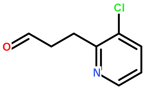 3-(3-chloropyridin-2-yl)propanal