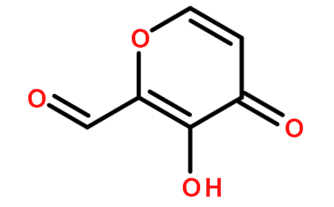 4H-Pyran-2-carboxaldehyde, 3-hydroxy-4-oxo-
