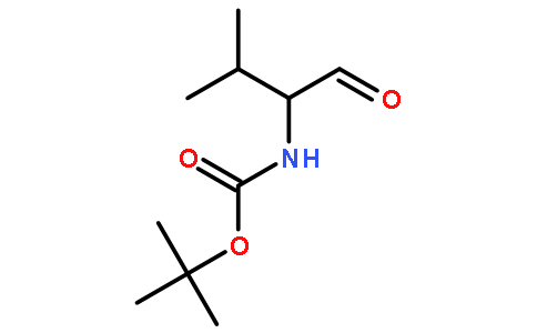 tert-butyl-1-formyl-2-methylpropylcarbamate