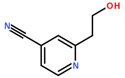 Isonicotinonitrile, 2-(2-hydroxyethyl)- (6CI)