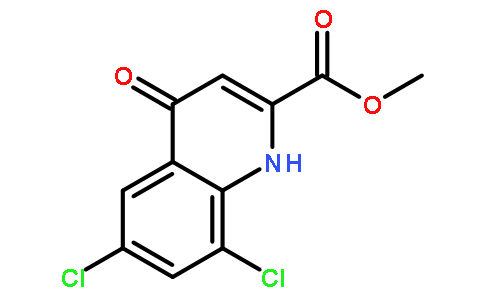 Methyl 6,8-dichloro-4-oxo-1,4-dihydroquinoline-2-carboxylate