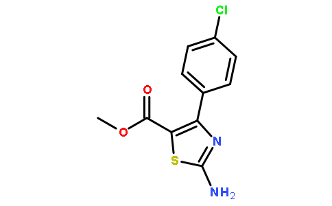 Methyl 2-amino-4-(4-chlorophenyl)thiazole-5-carboxylate