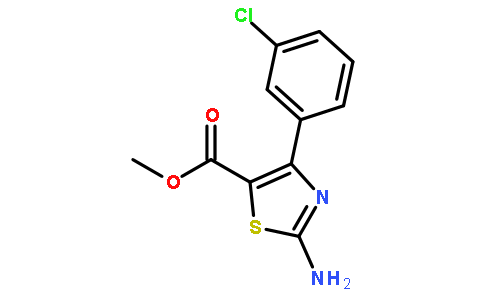 Methyl 2-amino-4-(3-chlorophenyl)thiazole-5-carboxylate