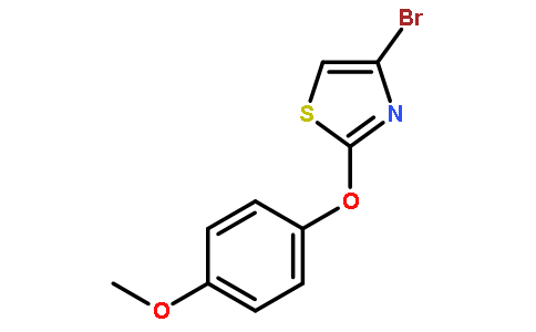 4-Bromo-2-(4-methoxyphenoxy)thiazole