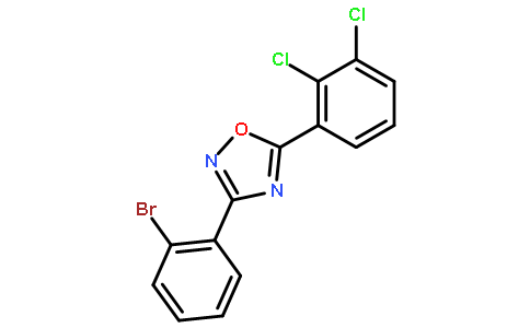 3-(2-Bromophenyl)-5-(2,3-dichlorophenyl)-1,2,4-oxadiazole