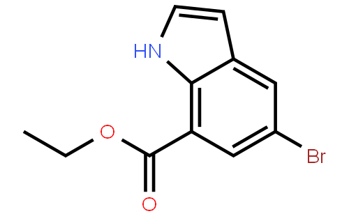 Ethyl 5-bromo-1H-indole-7-carboxylate