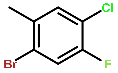 1-Bromo-4-chloro-5-fluoro-2-methylbenzene