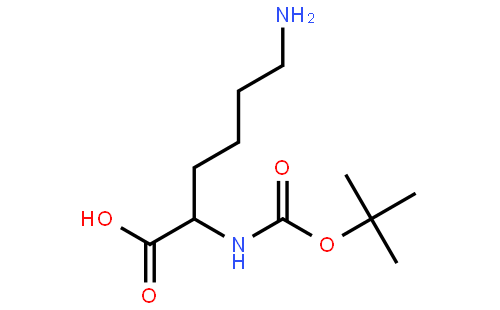 N-(叔丁氧羰基)-D-赖氨酸