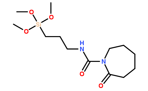N-[5-(TRIMETHOXYSILYL)-2-AZA-1-OXOPENTYL]CAPROLACTAM