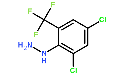 1-[2,4-DICHLORO-6-(TRIFLUOROMETHYL)PHENYL]HYDRAZINE