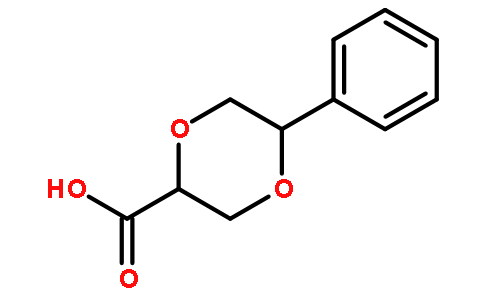 5-phenyl-1,4-dioxane-2-carboxylic acid
